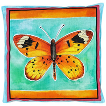 Nahřívací polštářek s třešňovými peckami Motýl Emanuel