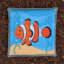 Nahřívací polštářek s hroznovými peckami Nemo
